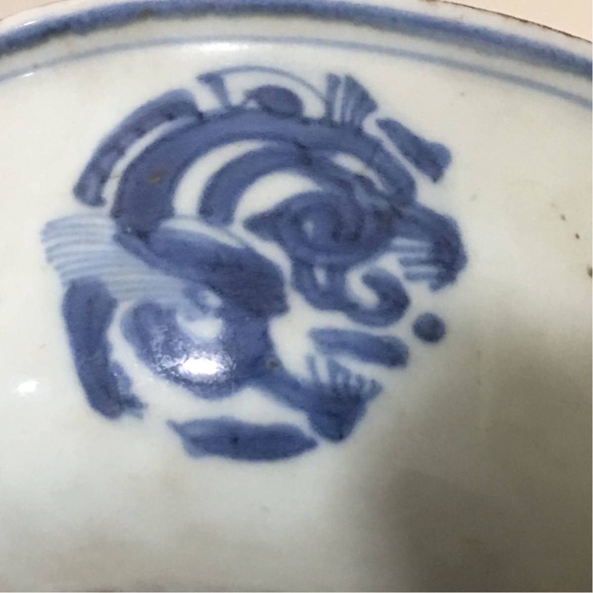 中国 明代 染付 古玩 中国美術 茶碗 宣德_画像9