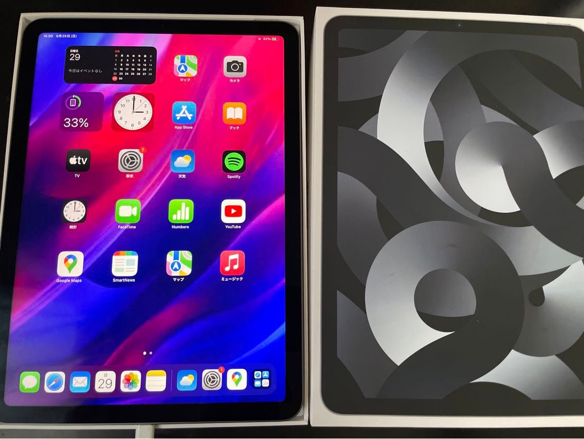 iPad Air第5世代64GB スペースグレイ 最大バッテリー容量100% Wi iPad Air第5世代64GB スペースグレイ 最大バッテリー容量100% Wi