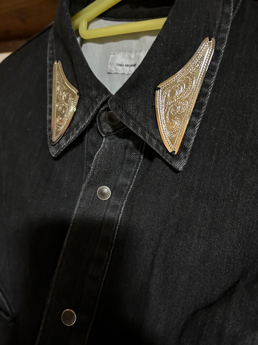 希少 TOGA トーガ 23aw Denim fringe shirt のっち着用|Yahoo 希少 TOGA トーガ 23aw Denim fringe shirt のっち着用|Yahoo