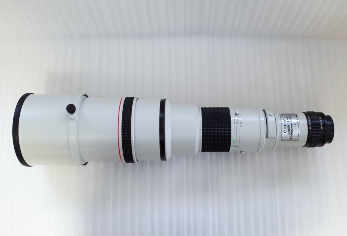  Canon FD mount. lens [ Canon FD500mm F4.5L] ( search : Canon CANON)