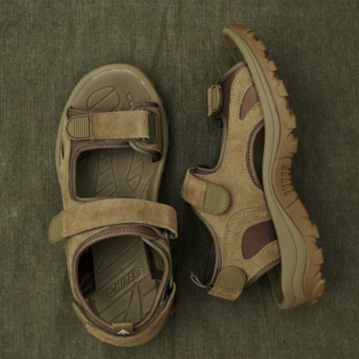 Curensology ミリタリーサンダル美品 Curensology HI-TEC 限定生産モデル 37 サンダル スポーティー