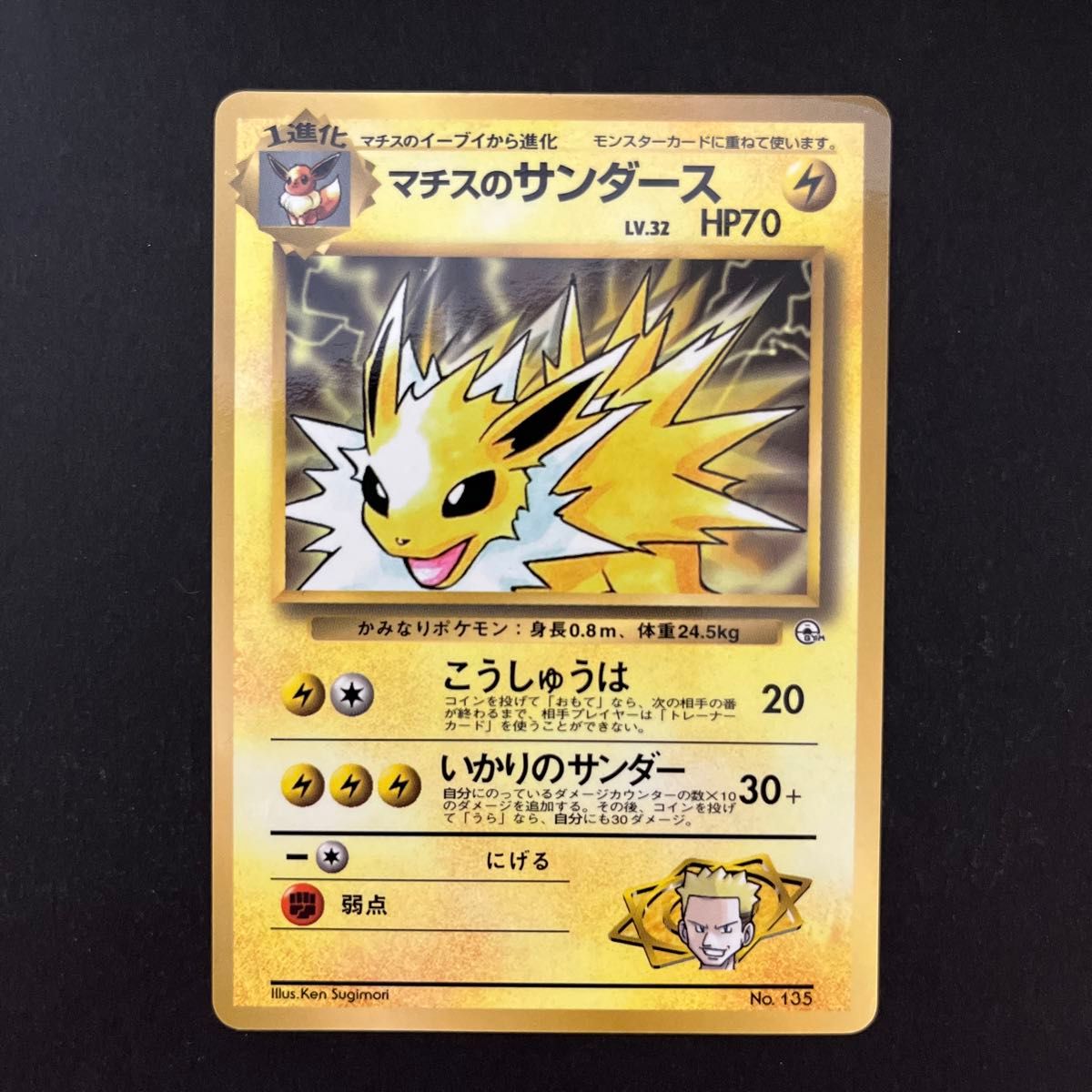 ポケモンカード マチスのライチュウ マチスのサンダース 旧裏 ポケモンカード マチスのライチュウ マチスのサンダース 旧裏
