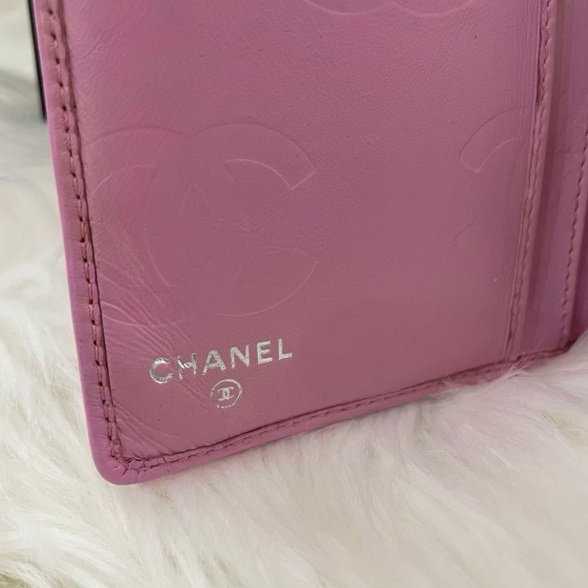 シャネル CHANEL二つ折り 長財布 カンボンライン ココマーク シャネル CHANEL二つ折り 長財布 カンボンライン ココマーク