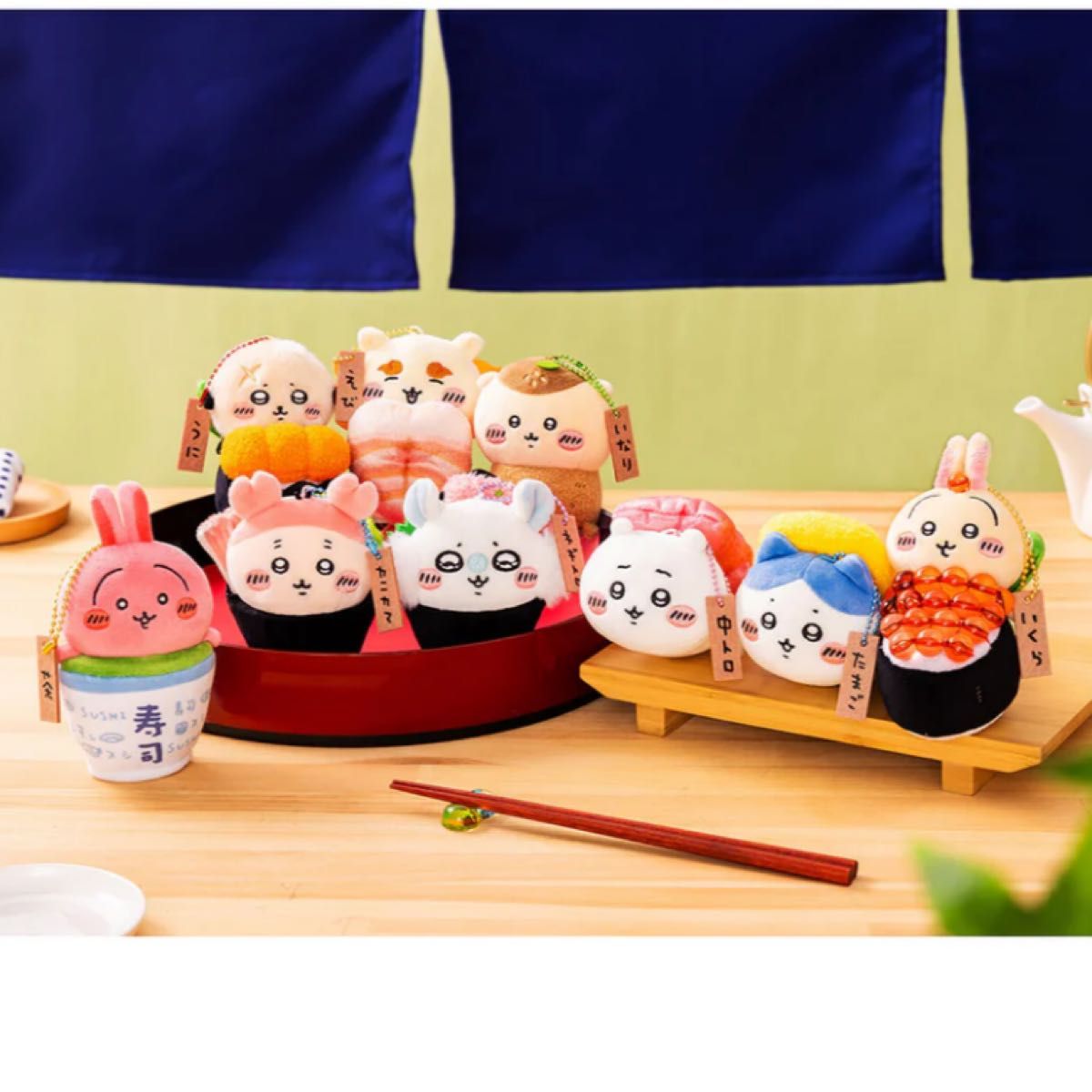 新品タグ付未開封 ちいかわ ちいかわ寿司 マスコット ラッコ 新品タグ付未開封 ちいかわ ちいかわ寿司 マスコット ラッコ