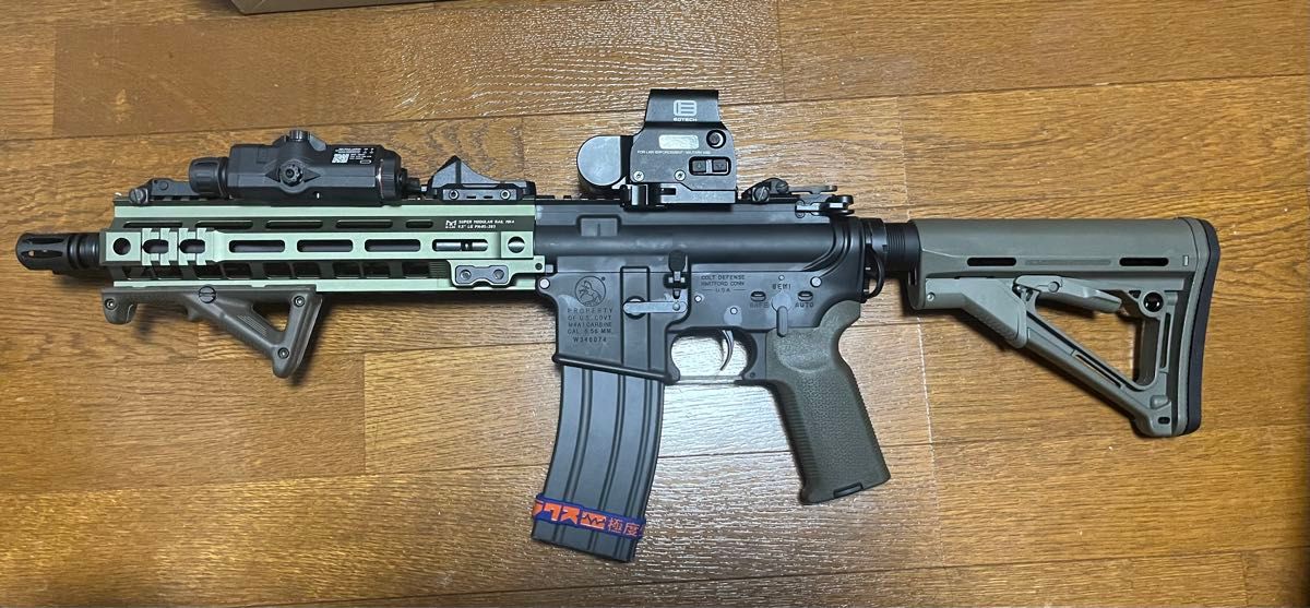 美品 東京マルイ M4A1 MWS FBIカスタムMK4 GBB ガスブローバック 美品 東京マルイ M4A1 MWS FBIカスタムMK4 GBB ガスブローバック