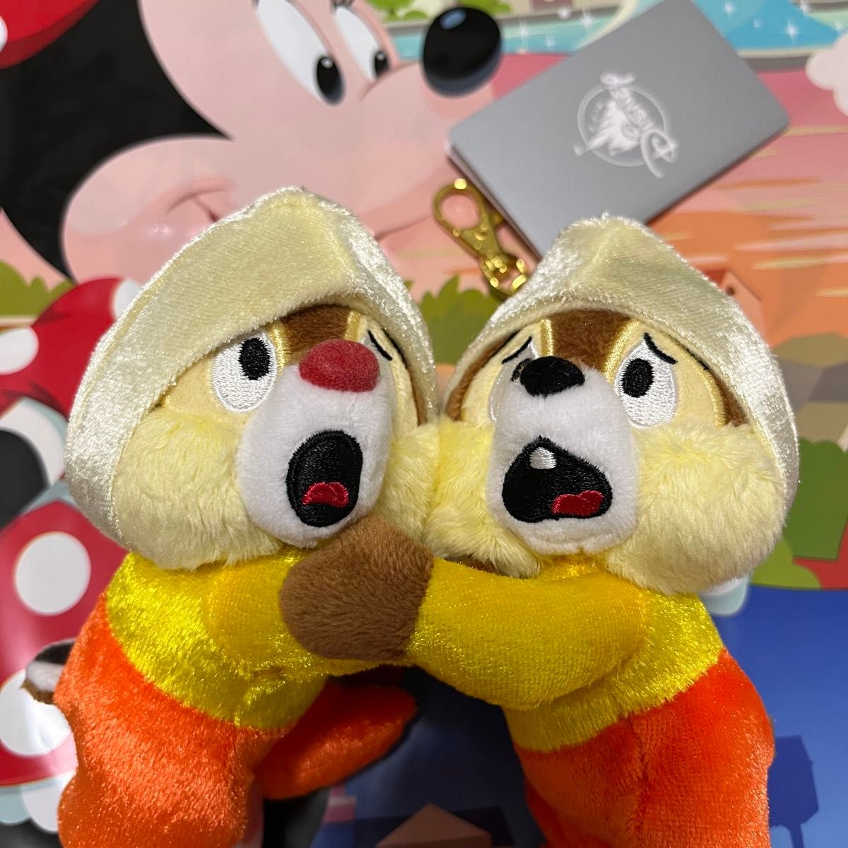 チップ&デール ぬいぐるみキーホルダーキーチェーン ディズニー チップ&デール ぬいぐるみキーホルダーキーチェーン ディズニー