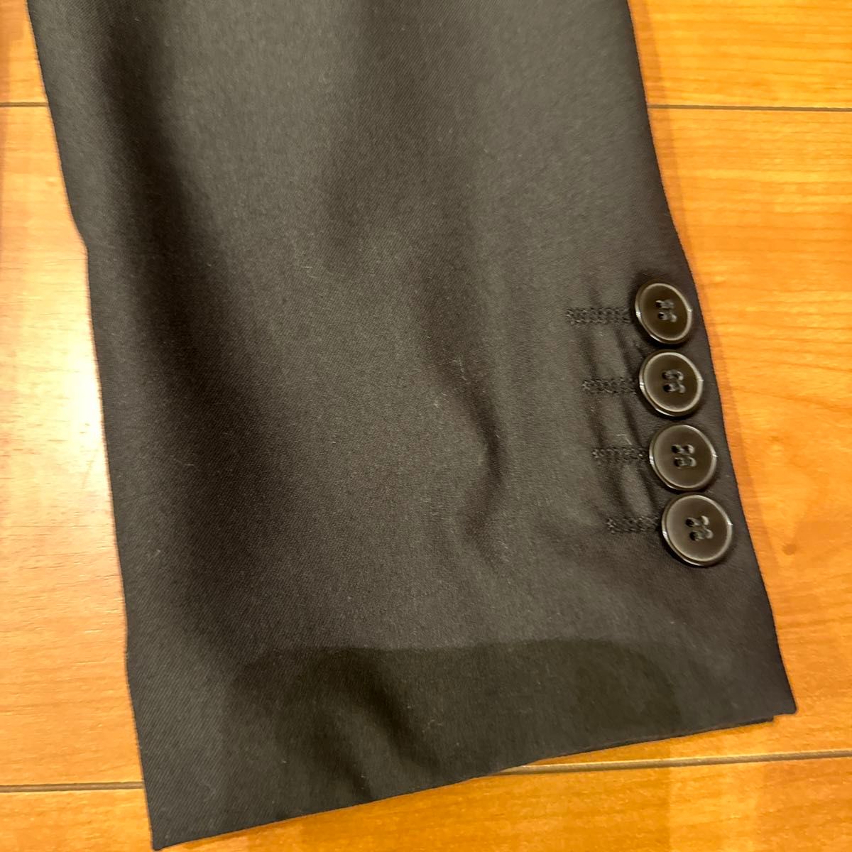 ZARA ザラ】メンズスーツ セットアップ 50 ブラック ウール ZARA ザラ】メンズスーツ セットアップ 50 ブラック ウール