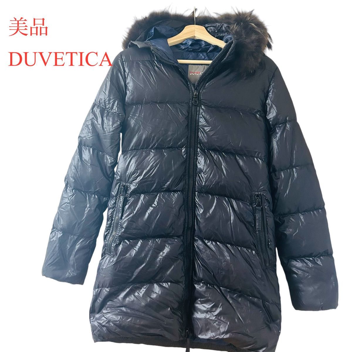 DUVETICA デュベティカ LORO PIANA ファーダウンコート SORACHA 美品 DUVETICA ドュベティカダウンジャケットダウンコートファー