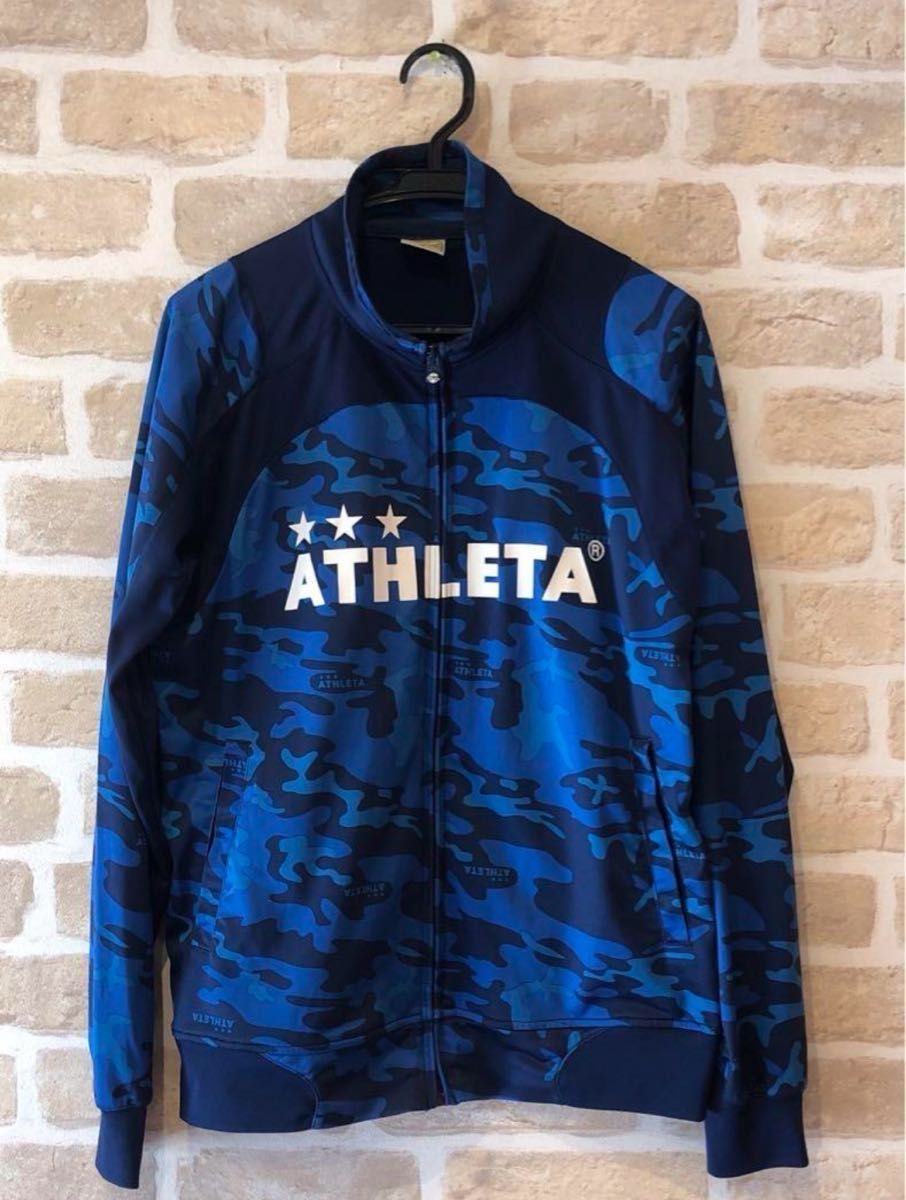アスレタ ジャージ 上下セットアップ L メンズ ATHLETA 迷彩 アスレタ ジャージ 上下セットアップ L メンズ ATHLETA 迷彩