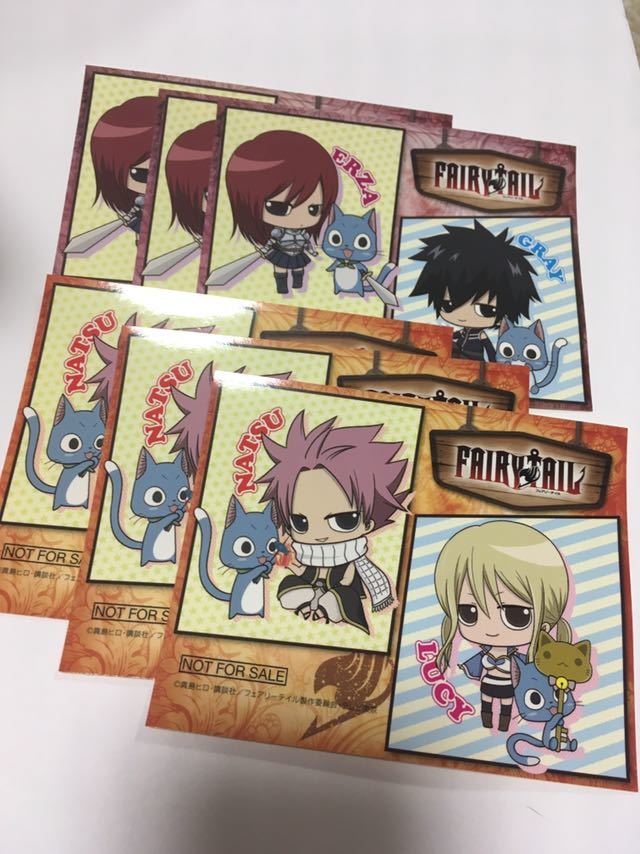 Tanakasan Shop フェアリーテイル 三洋堂 ステッカー ナツ ルーシィ グレイ エルザ ハッピー 6点 Tanakasan Shop フェアリーテイル 三洋堂 ステッカー ナツ ルーシィ グレイ エルザ ハッピー 6点