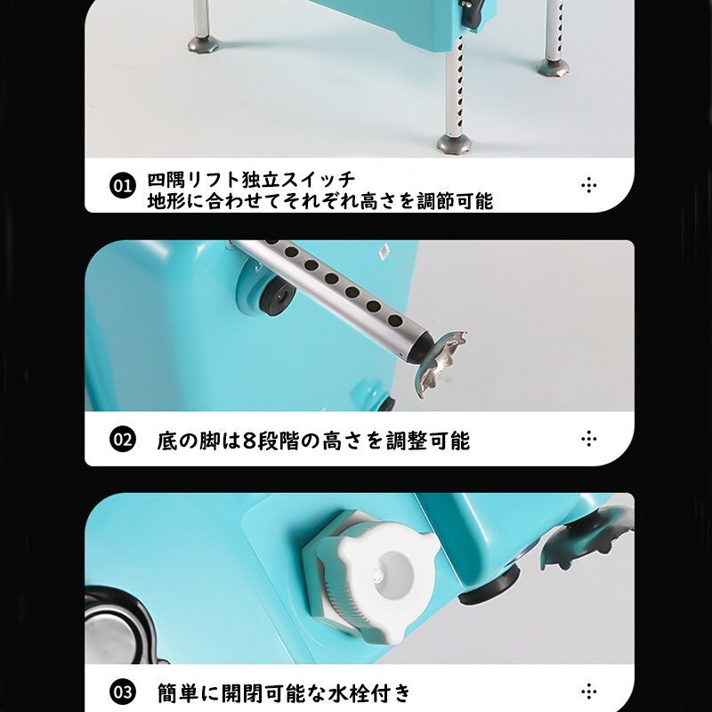 釣り用クーラーボックス 多機能30L 座れる頑丈ボディ 保温保冷 釣り用クーラーボックス 多機能30L 座れる頑丈ボディ 保温保冷