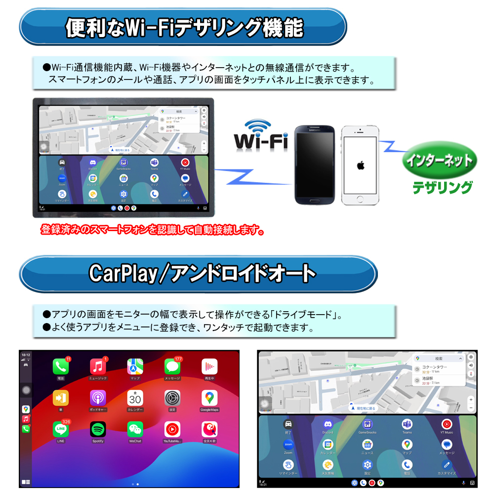 Yahoo!オークション - 13.3インチ大画面2DIN RAM6G Yahoo!オークション - 13.3インチ大画面2DIN RAM6G