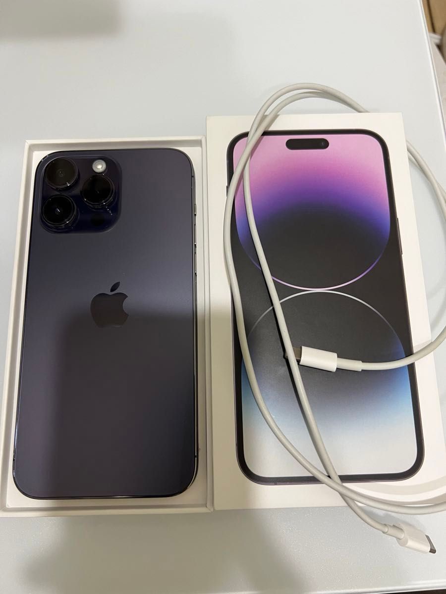 Apple iPhone 14 Pro Max 256gb ディープパープル(Sim Free Apple iPhone 14 Pro Max 256gb ディープパープル(Sim Free