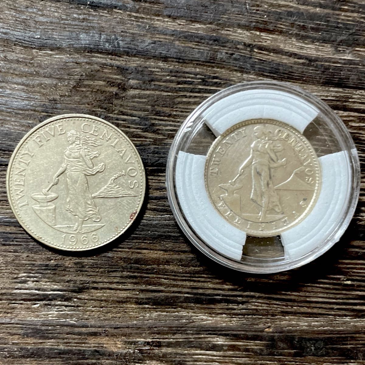 フィリピン 20センタボ銀貨 & 25センタボ硬貨|Yahoo!フリマ(旧 フィリピン 20センタボ銀貨 & 25センタボ硬貨|Yahoo!フリマ(旧