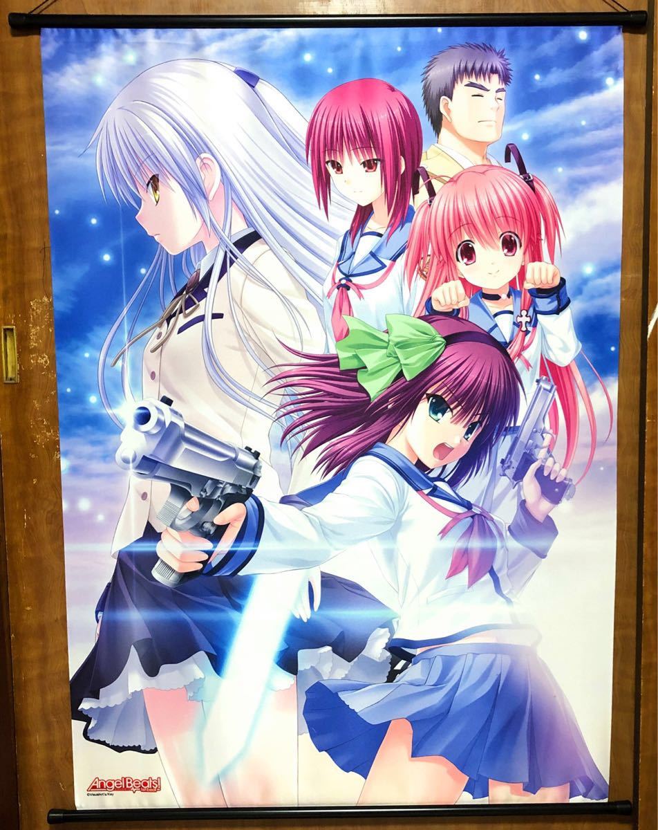 ヤフオク Angelbeats キービジュアル 特大タペストリー ト