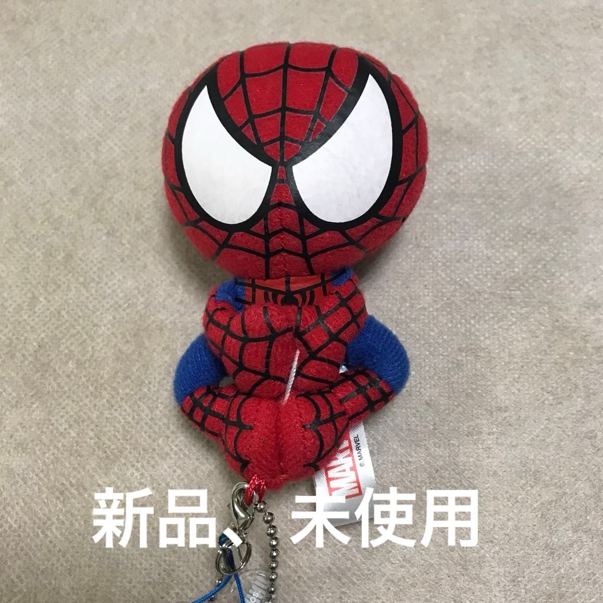 USJスパイダーマン ぬいぐるみキーチェーン (新品 未使用 USJスパイダーマン ぬいぐるみキーチェーン (新品 未使用