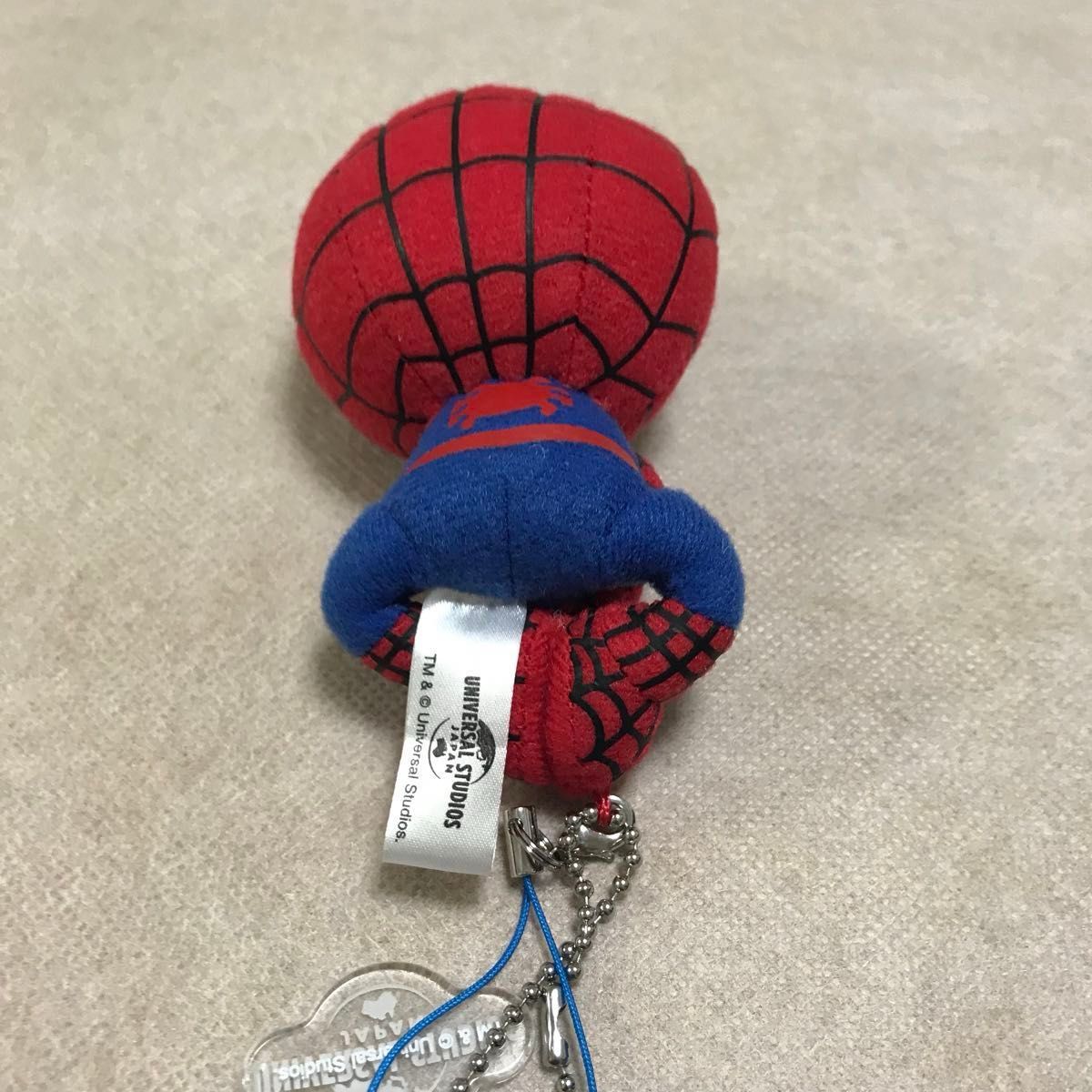 USJスパイダーマン ぬいぐるみキーチェーン (新品 未使用 USJスパイダーマン ぬいぐるみキーチェーン (新品 未使用