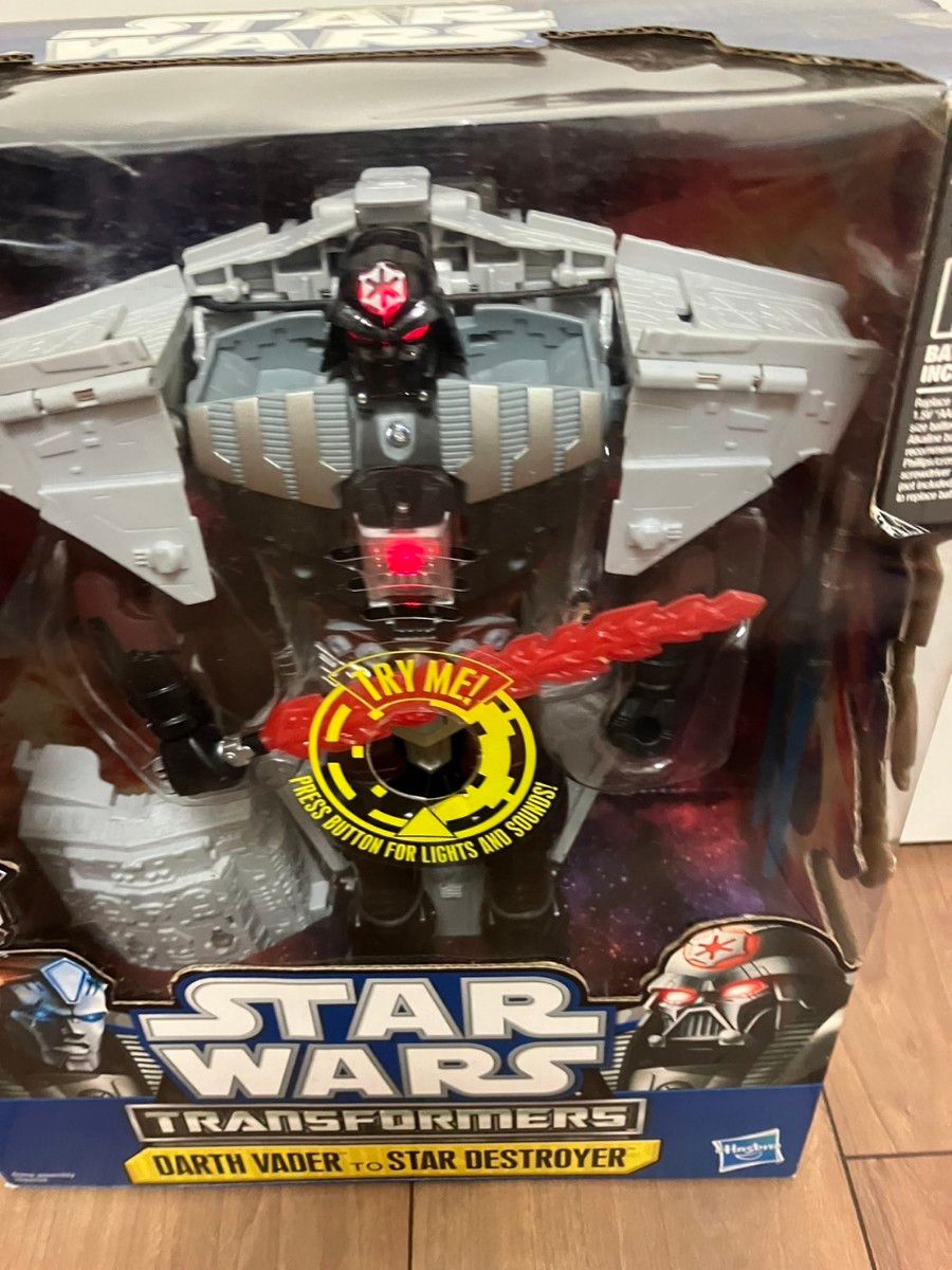スターウォーズ トランスフォーマー ダースベイダー スター スターウォーズ トランスフォーマー ダースベイダー スター