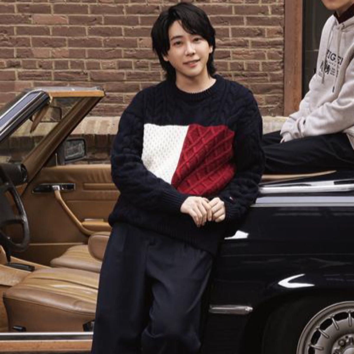 大森元貴 着用 TommyHilfiger 定価28600円 ニット Mrs GREEN 大森元貴 着用 TommyHilfiger 定価28600円 ニット Mrs GREEN