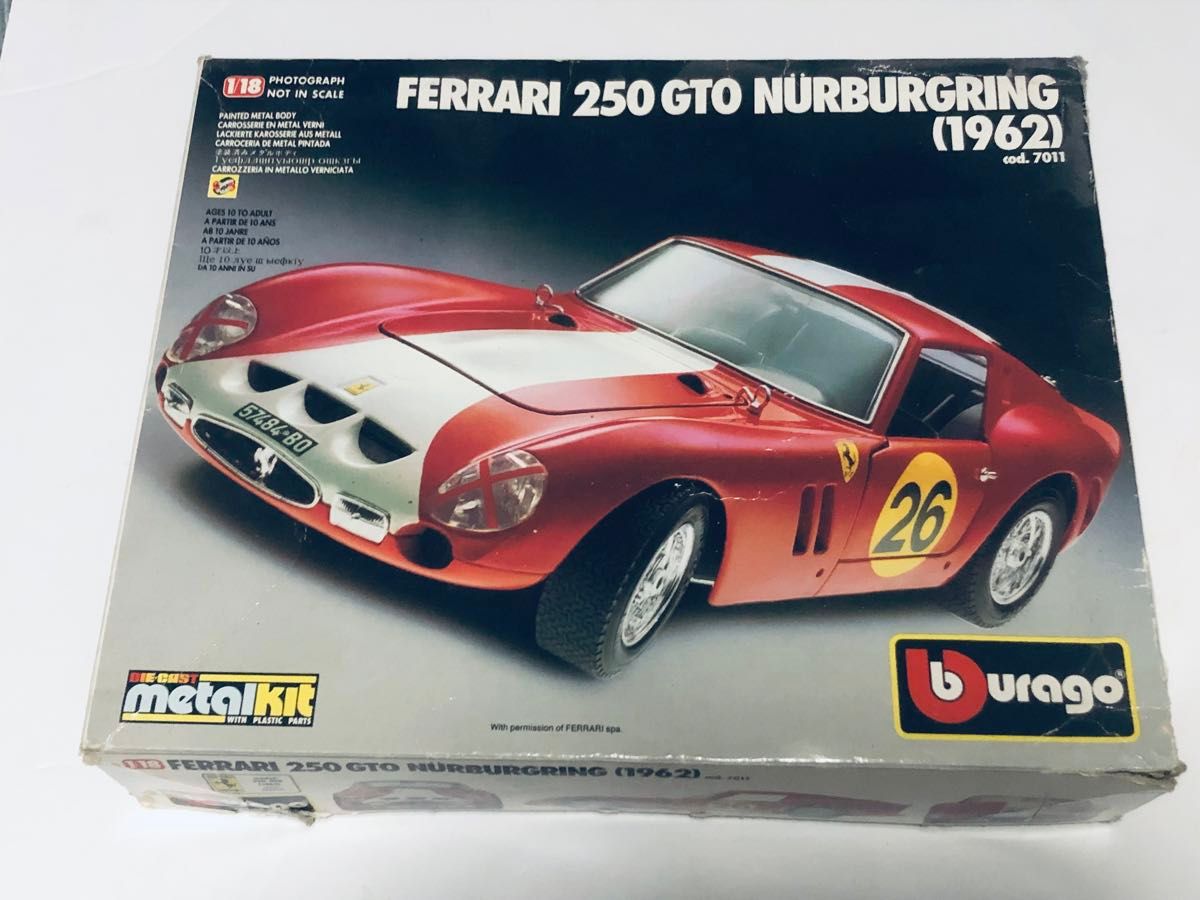 入手困難 1/18 ブラーゴ フェラーリ 250GTO ニュルブルクリンク 入手困難 1/18 ブラーゴ フェラーリ 250GTO ニュルブルクリンク