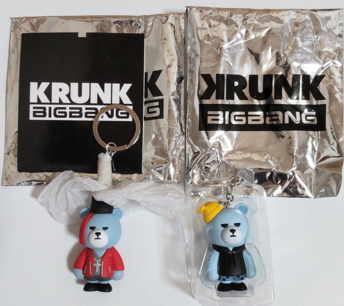 BIG BANG ビッグバン KRUNK ベアキーホルダー G-DRAGONジヨン BIG BANG ビッグバン KRUNK ベアキーホルダー G-DRAGONジヨン