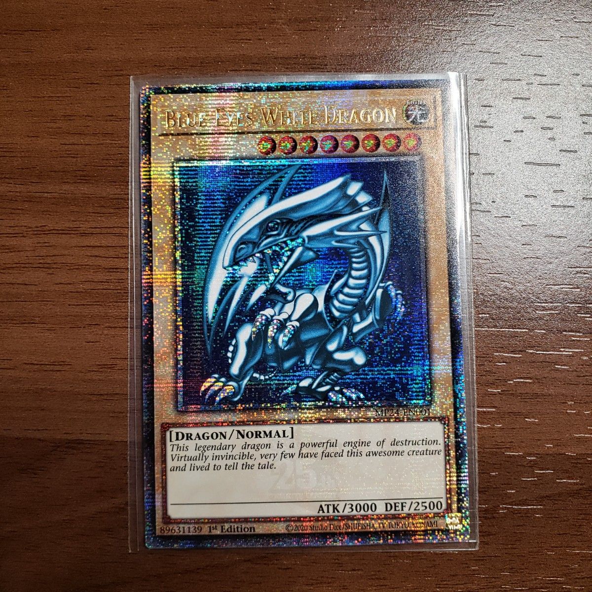 遊戯王 ブルーアイズホワイトドラゴン 青眼の白龍 クオシク 25th 遊戯王 ブルーアイズホワイトドラゴン 青眼の白龍 クオシク 25th
