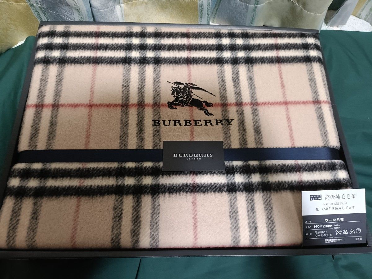 Burberry バーバリー ウール毛布(BURBERRY バーバリー ウール Burberry バーバリー ウール毛布(BURBERRY バーバリー ウール