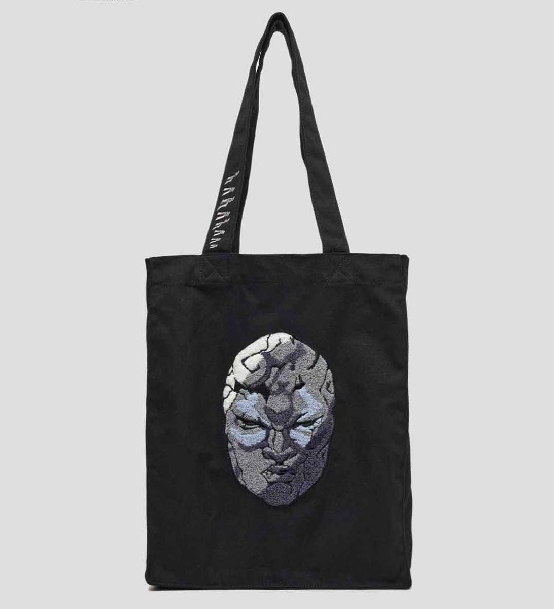 ジョジョの奇妙な冒険 トートバッグ 石仮面 荒木飛呂彦 グラニフ ジョジョの奇妙な冒険 トートバッグ 石仮面 荒木飛呂彦 グラニフ