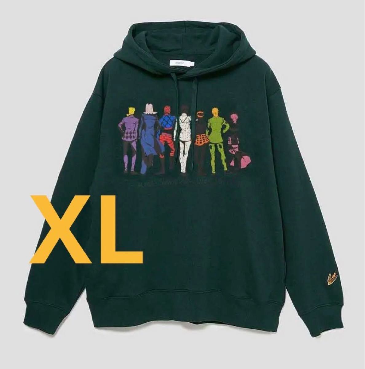 XL ジョジョの奇妙な冒険 パーカー グラニフ 荒木飛呂彦 JOJO XL ジョジョの奇妙な冒険 パーカー グラニフ 荒木飛呂彦 JOJO