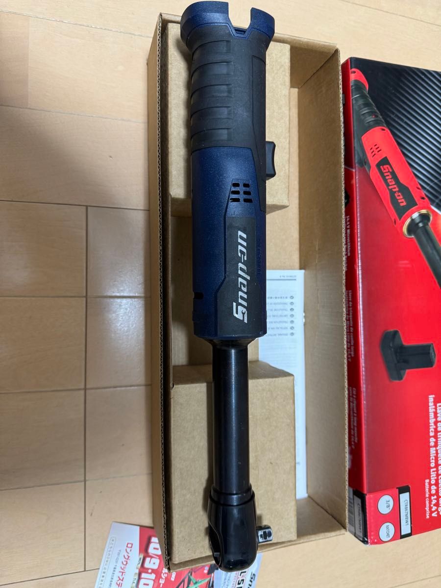 Snap-on スナップオン 電動ラチェット CTR867 青|Yahoo!フリマ Snap-on スナップオン 電動ラチェット CTR867 青|Yahoo!フリマ