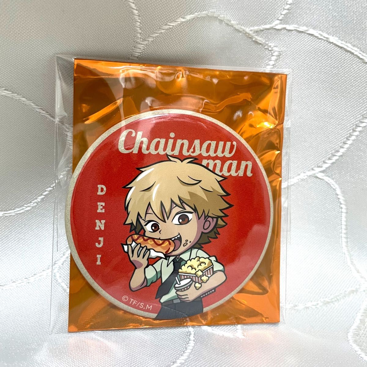 チェンソーマン チェンソーマン展 缶バッジ デンジ ミニキャラ チェンソーマン チェンソーマン展 缶バッジ デンジ ミニキャラ