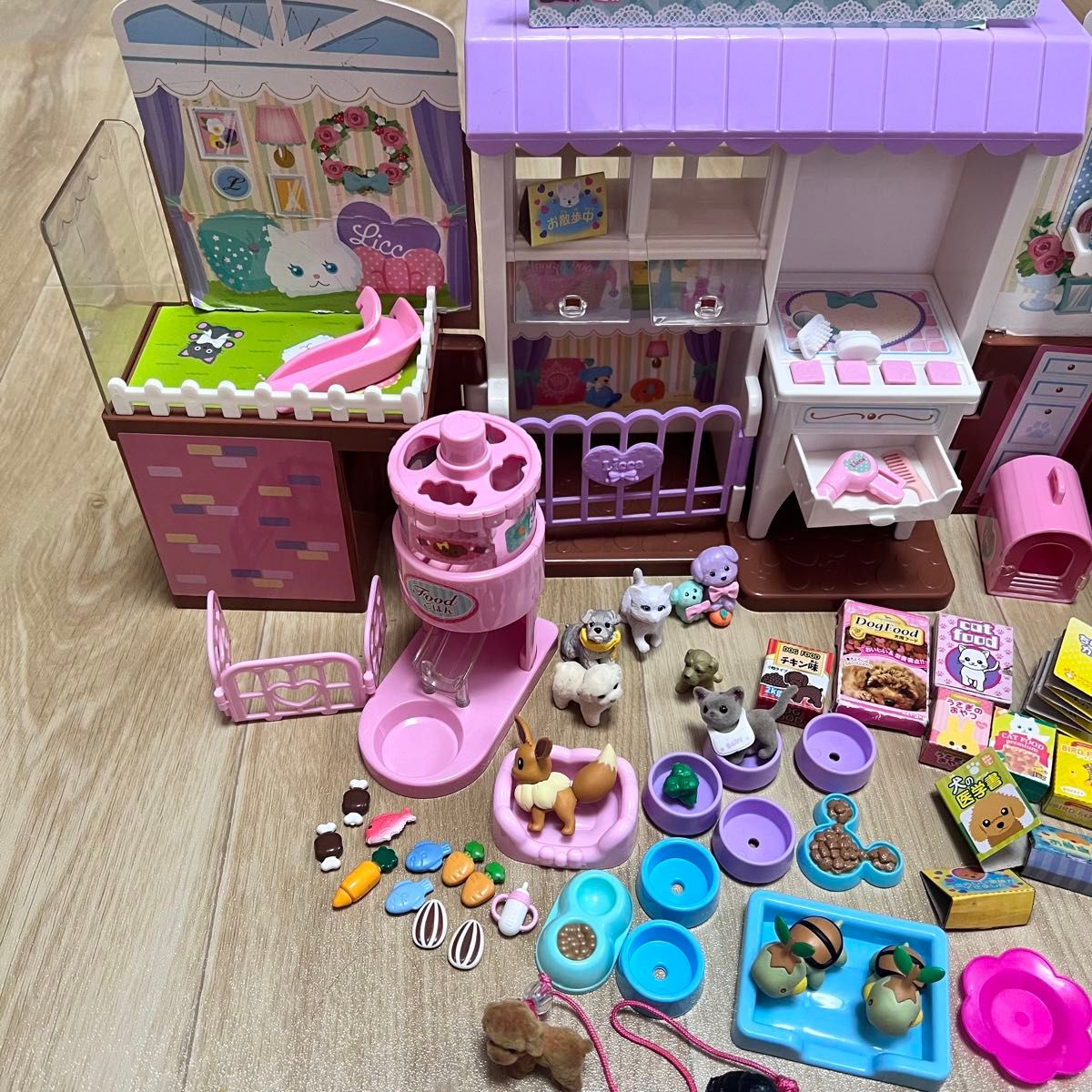 リカちゃん おしゃれペットショップ 当時物 小物 追加パーツに リカちゃん おしゃれペットショップ 当時物 小物 追加パーツに