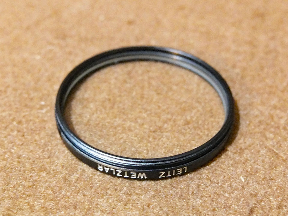 ライカ E43 UVaフィルター ブラック〈13206/薄枠〉 Leica E43 ライカ E43 UVaフィルター ブラック〈13206/薄枠〉 Leica E43