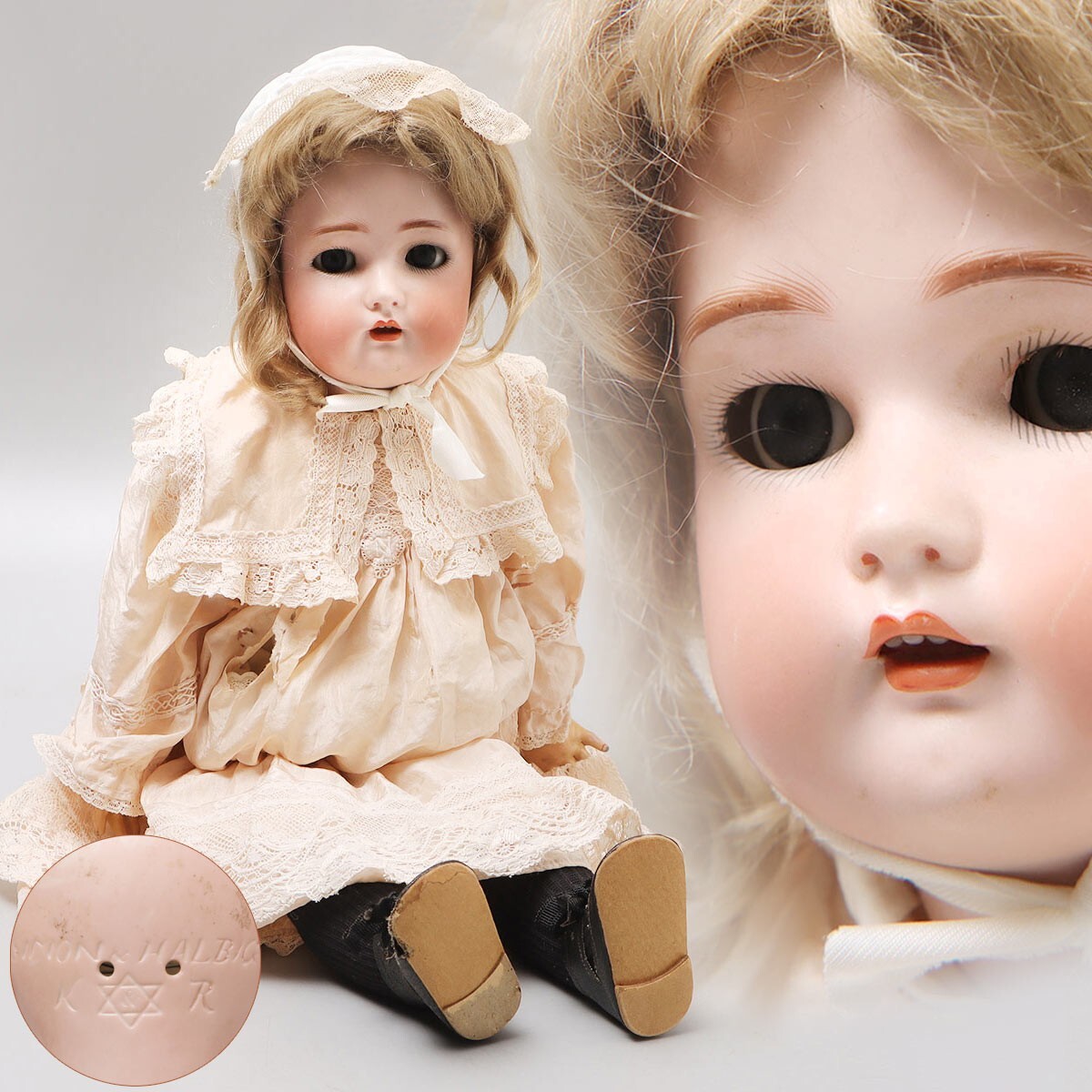 Simon&Halbig(シモンハルビック) ビスクドール 1009 DEP st Simon&Halbig(シモンハルビック) ビスクドール 1009 DEP st