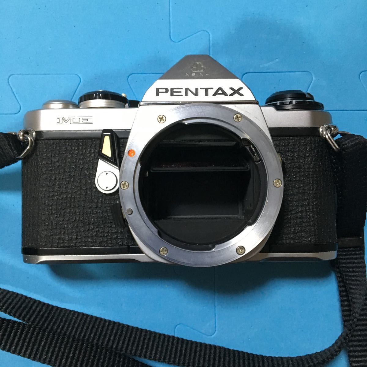 PENTAX ASAHI 一眼レフ カメラ MUE レンズ 2本付き SMC PENTAX-M zoom 1:4 75~150mm Panasonic Nikon Canon ニコン 当時物 1976年_画像2