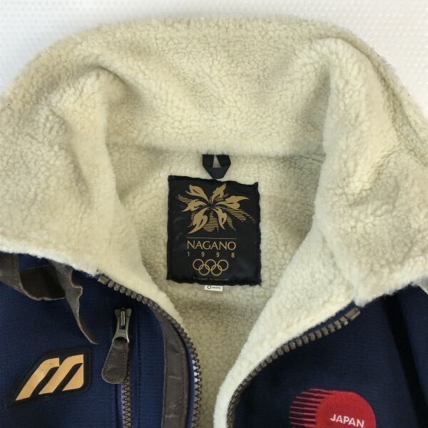 タグ付き新古品☆1998長野五輪/オリンピック公式/日本代表ボア タグ付き新古品☆1998長野五輪/オリンピック公式/日本代表ボア
