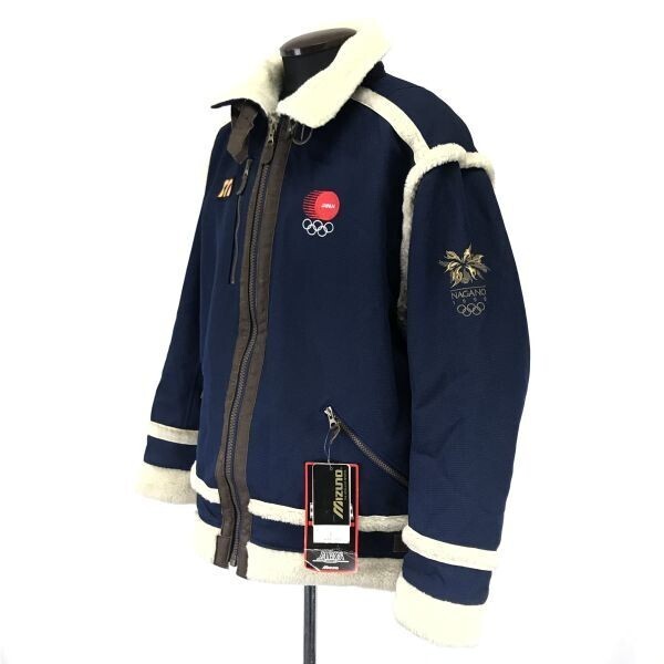 タグ付き新古品☆1998長野五輪/オリンピック公式/日本代表ボア タグ付き新古品☆1998長野五輪/オリンピック公式/日本代表ボア