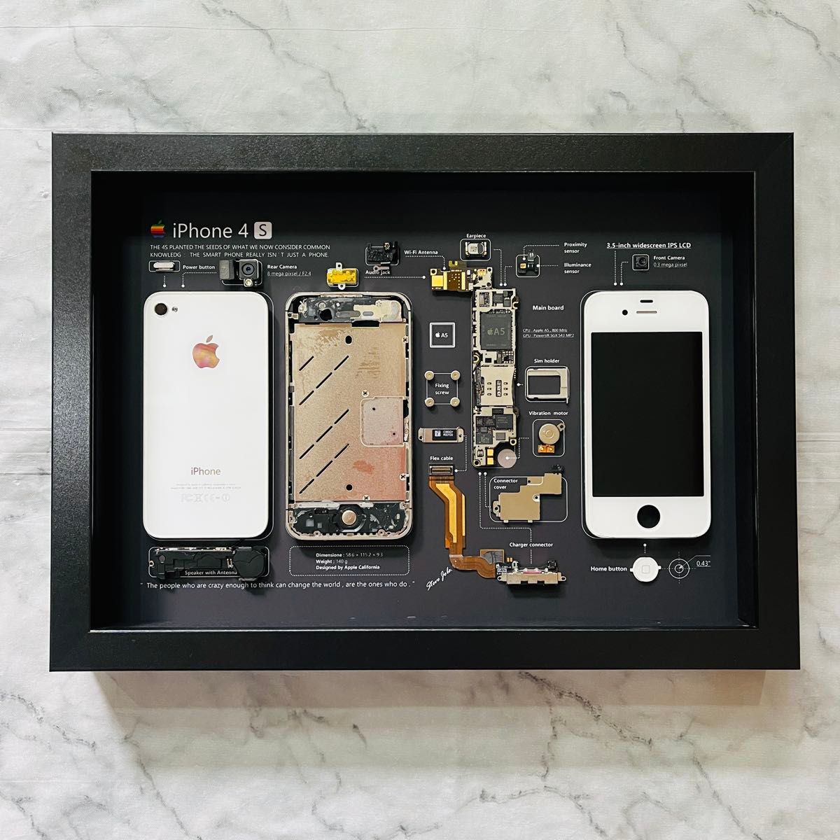 iPhone 4s 標本アート ボックスフレーム仕様|Yahoo!フリマ(旧 iPhone 4s 標本アート ボックスフレーム仕様|Yahoo!フリマ(旧