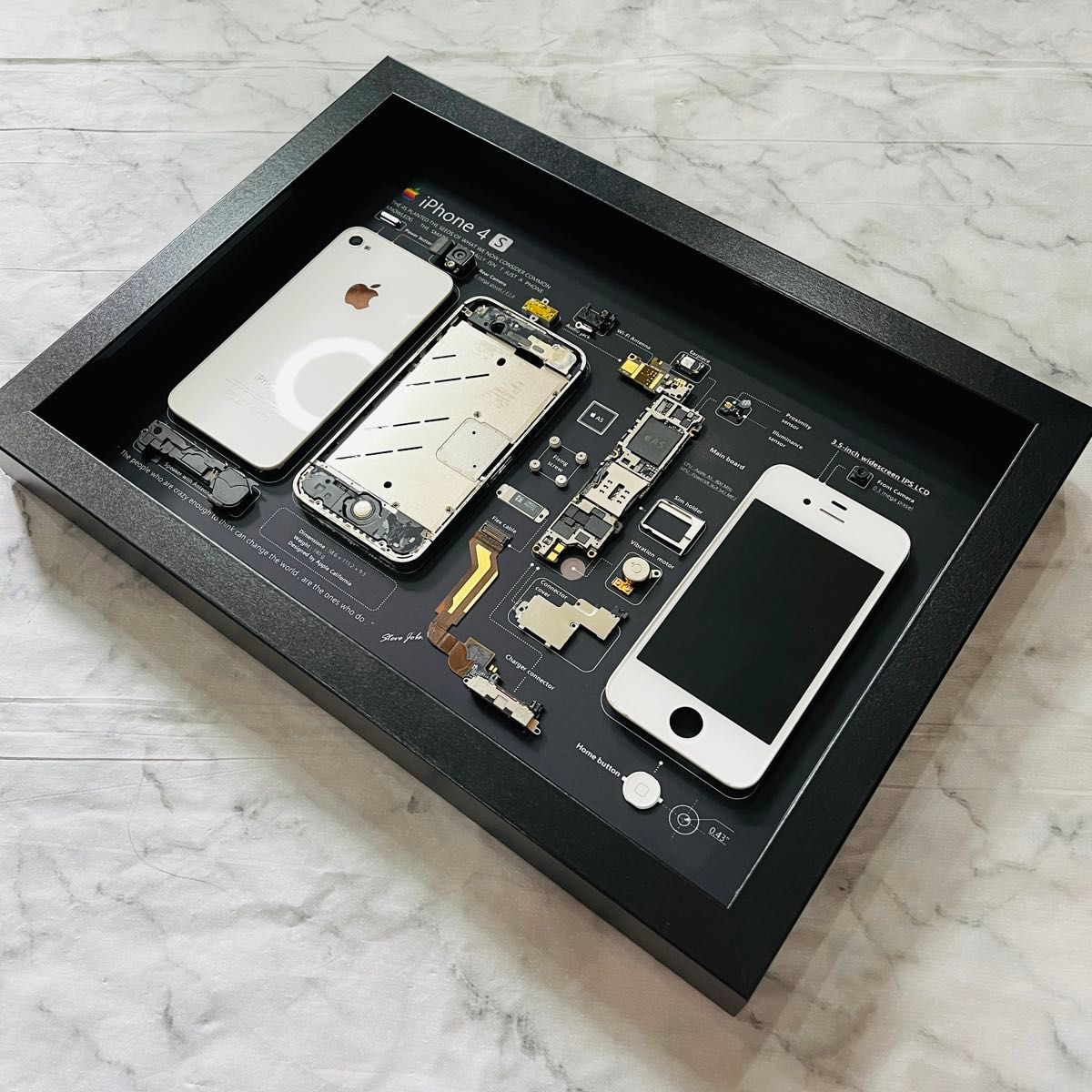 iPhone 4s 標本アート ボックスフレーム仕様|Yahoo!フリマ(旧 iPhone 4s 標本アート ボックスフレーム仕様|Yahoo!フリマ(旧