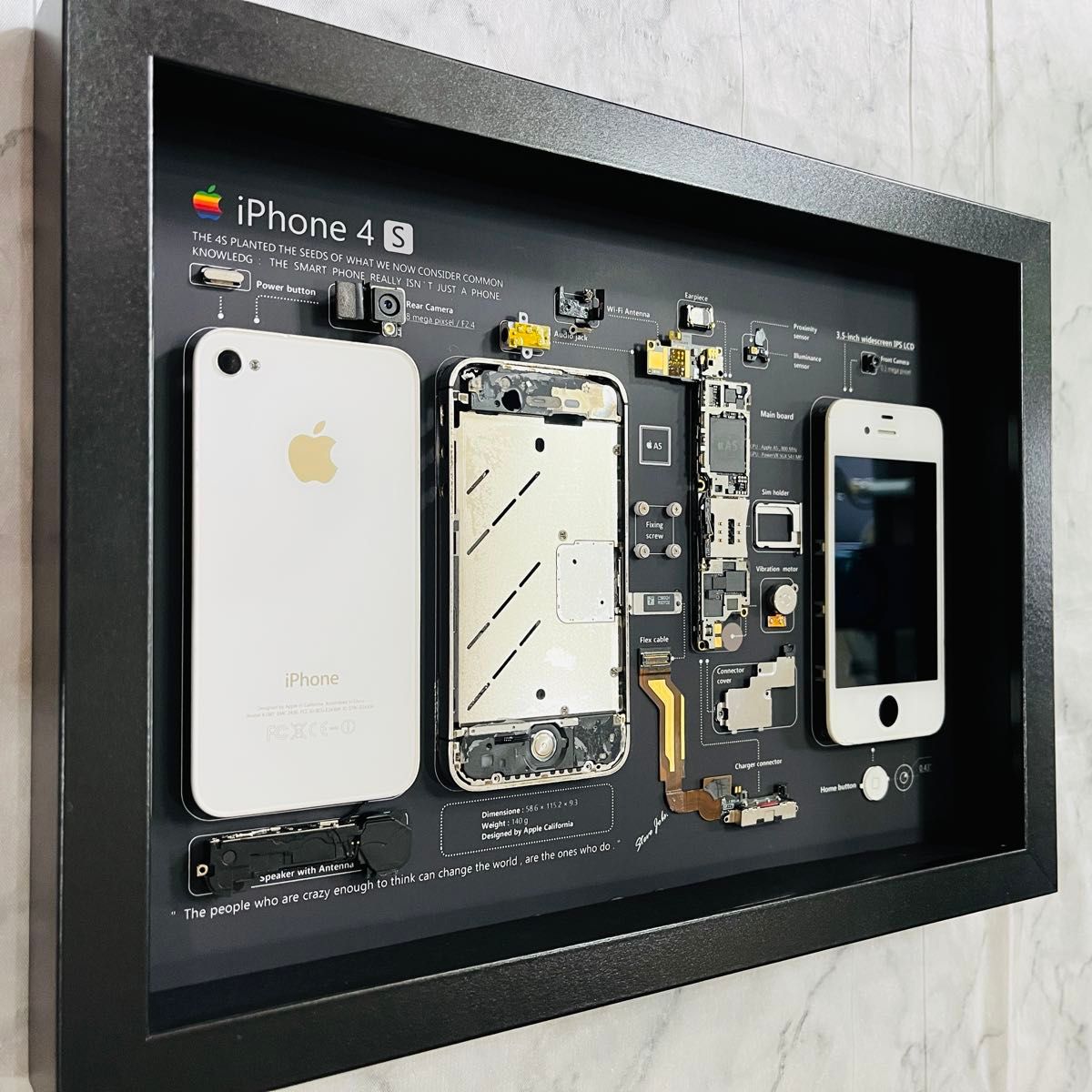 iPhone 4s 標本アート ボックスフレーム仕様|Yahoo!フリマ(旧 iPhone 4s 標本アート ボックスフレーム仕様|Yahoo!フリマ(旧