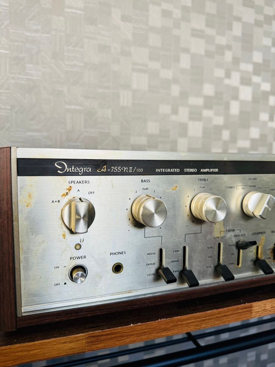 オンキョウ ONKYO プリメインアンプ Integra A-755 音響機器 オンキョウ ONKYO プリメインアンプ Integra A-755 音響機器