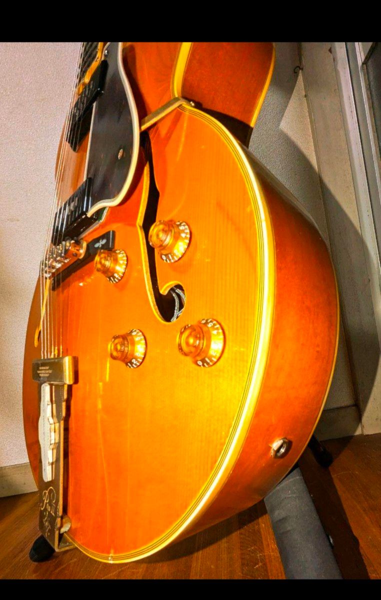 希少 1976年 マツモク工場 aria pro フルアコ アルニコV 本体 希少 1976年 マツモク工場 aria pro フルアコ アルニコV 本体