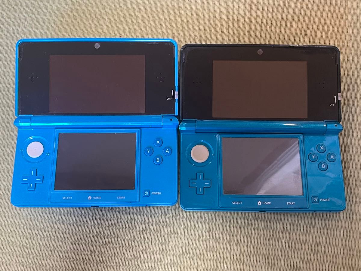 動作良好 ニンテンドー3DS 2台セット ライトブルー アクアブルー 動作良好 ニンテンドー3DS 2台セット ライトブルー アクアブルー