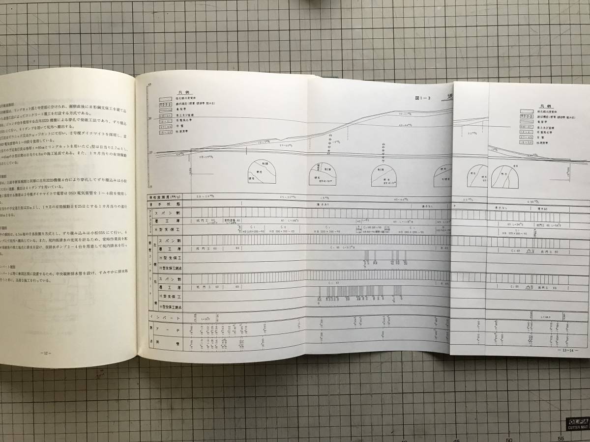 『送毛トンネル工事誌』札幌開発建設部滝川道路事務所 1993年刊 ※北海道・国道231号・浜益・事業概要・建設（施工）概要 他　4914_画像4