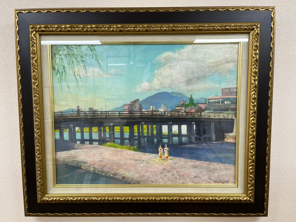 絵画 京都三条鴨川河川敷を歩く舞妓 油絵 風景画|Yahoo!フリマ 絵画 京都三条鴨川河川敷を歩く舞妓 油絵 風景画|Yahoo!フリマ