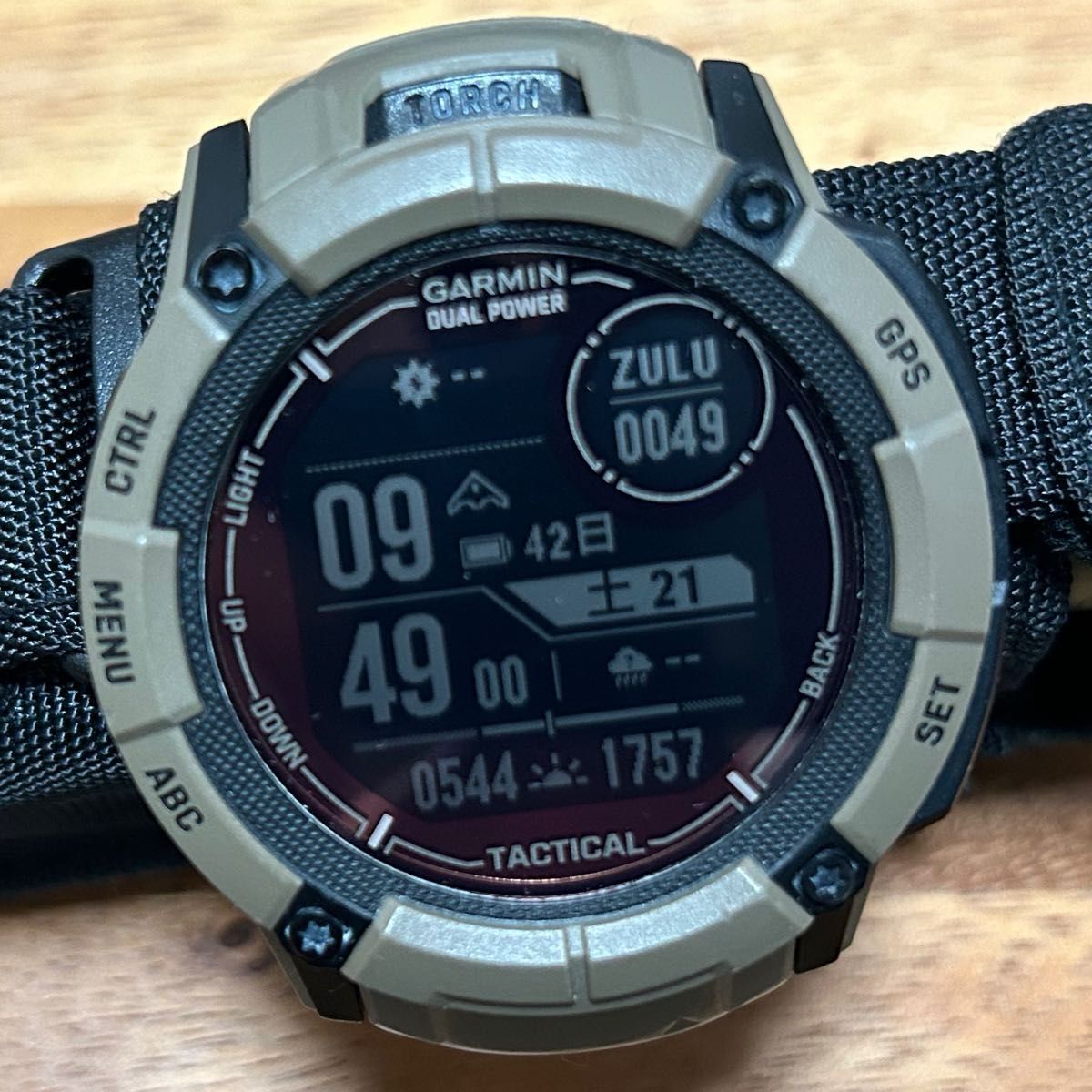 GARMIN INSTINCT 2X DUAL POWER TACTICAL ガーミン GARMIN INSTINCT 2X DUAL POWER TACTICAL ガーミン
