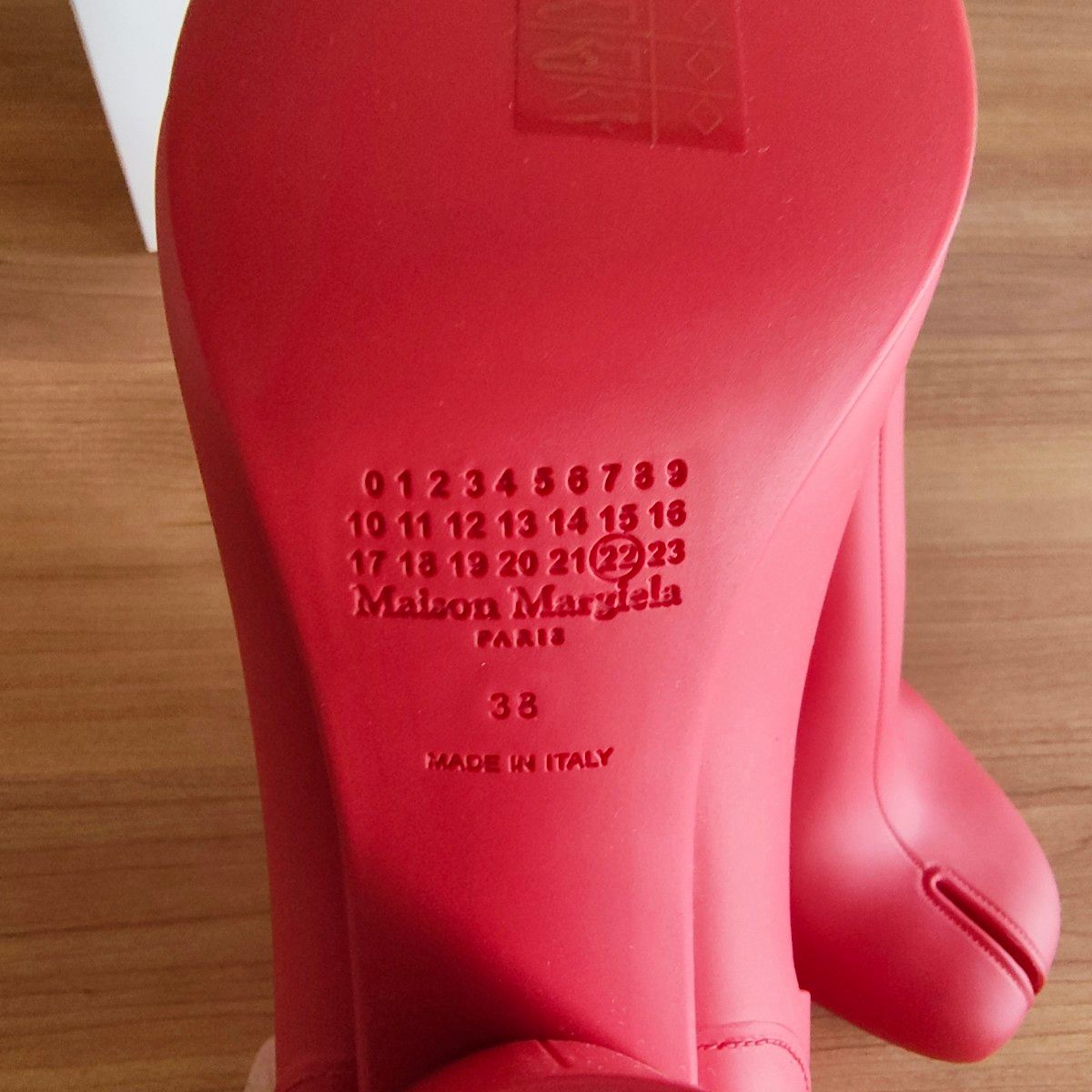 新品 Maison Margiela マルジェラ TABI タビ ラバー ショート 新品 Maison Margiela マルジェラ TABI タビ ラバー ショート
