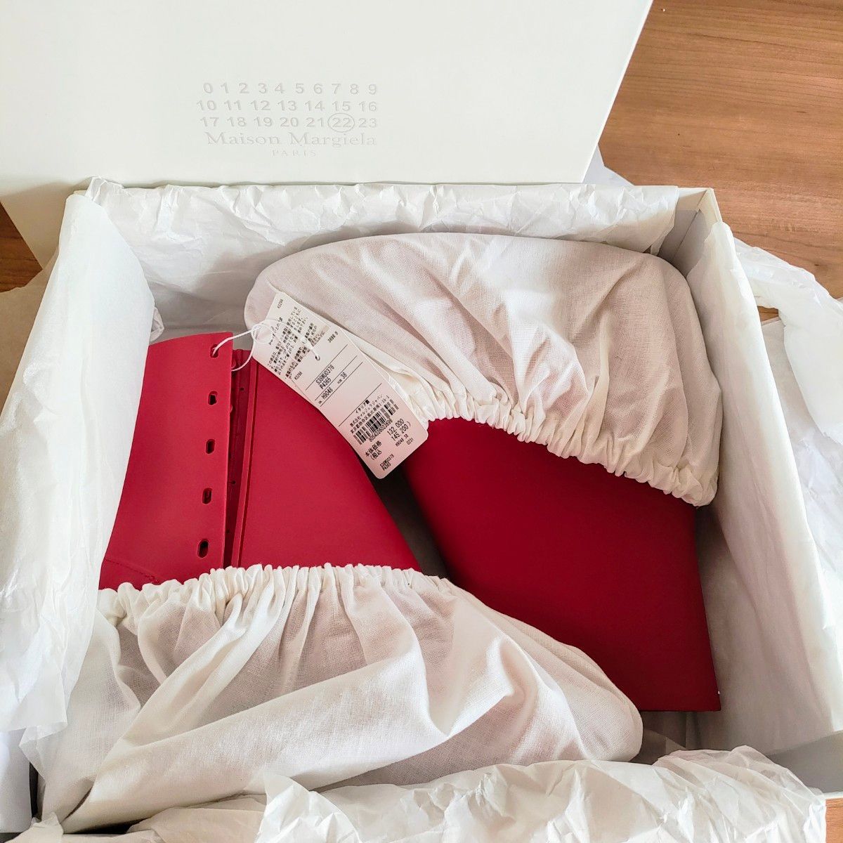 新品 Maison Margiela マルジェラ TABI タビ ラバー ショート 新品 Maison Margiela マルジェラ TABI タビ ラバー ショート