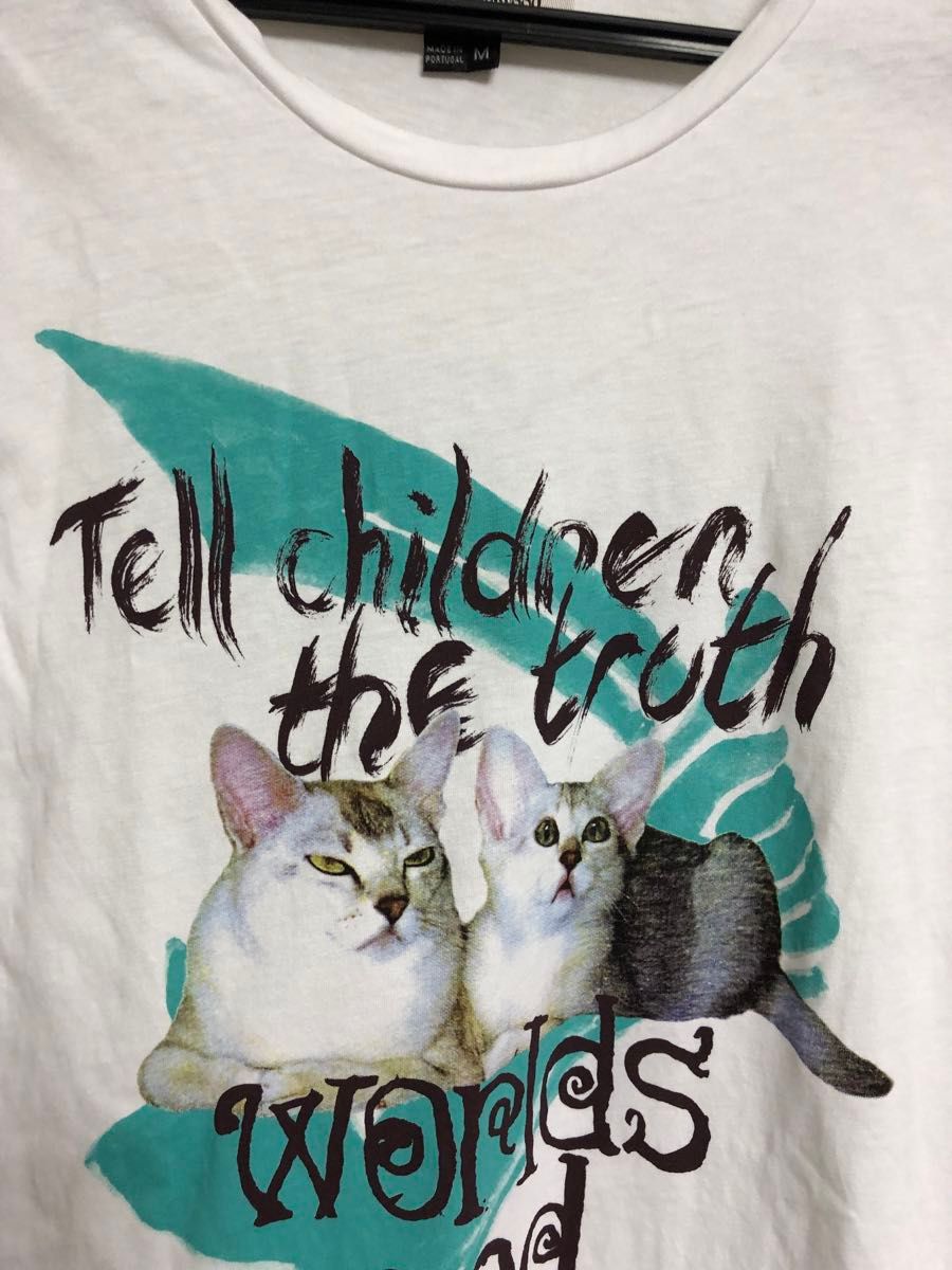 ヴィヴィアンウエストウッドマン cat猫ワールドエンドtシャツ ヴィヴィアンウエストウッドマン cat猫ワールドエンドtシャツ
