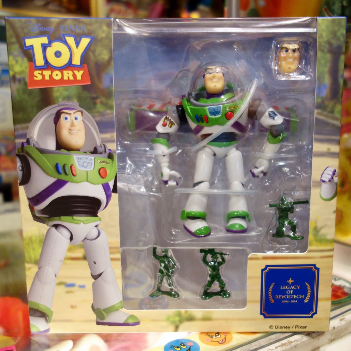 TOY STORY トイストーリー レガシーOFリボルテック 特撮リボルテック バズライトイヤー フィギュア トイ おもちゃ バズ ピクサー_画像1